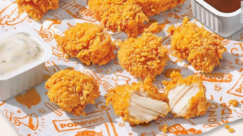 popeyes nuggets price