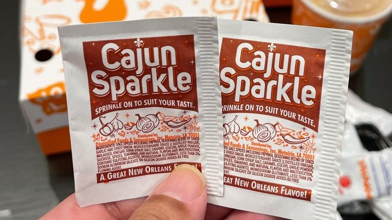 popeyes cajun sparkle packets