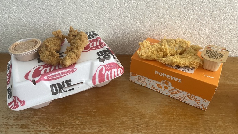 tenders on top of boxes