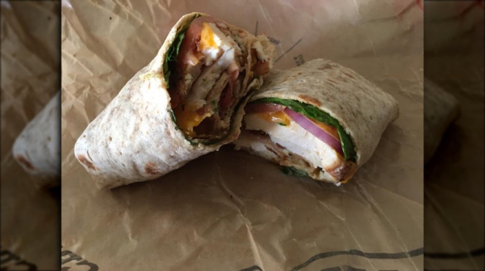 Arby's Chicken Club Wrap