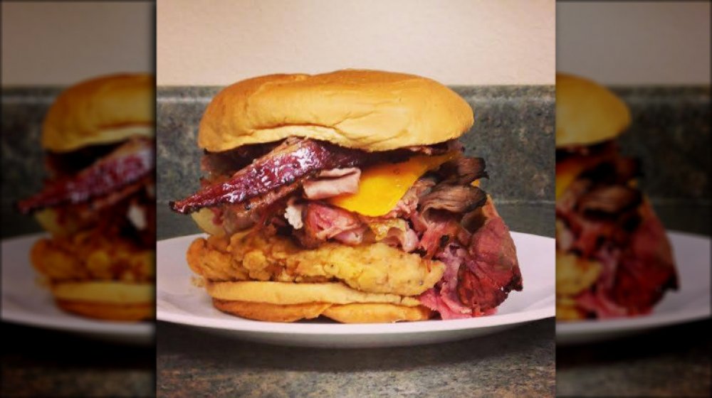 Arby's Meat Mountain Sandwich