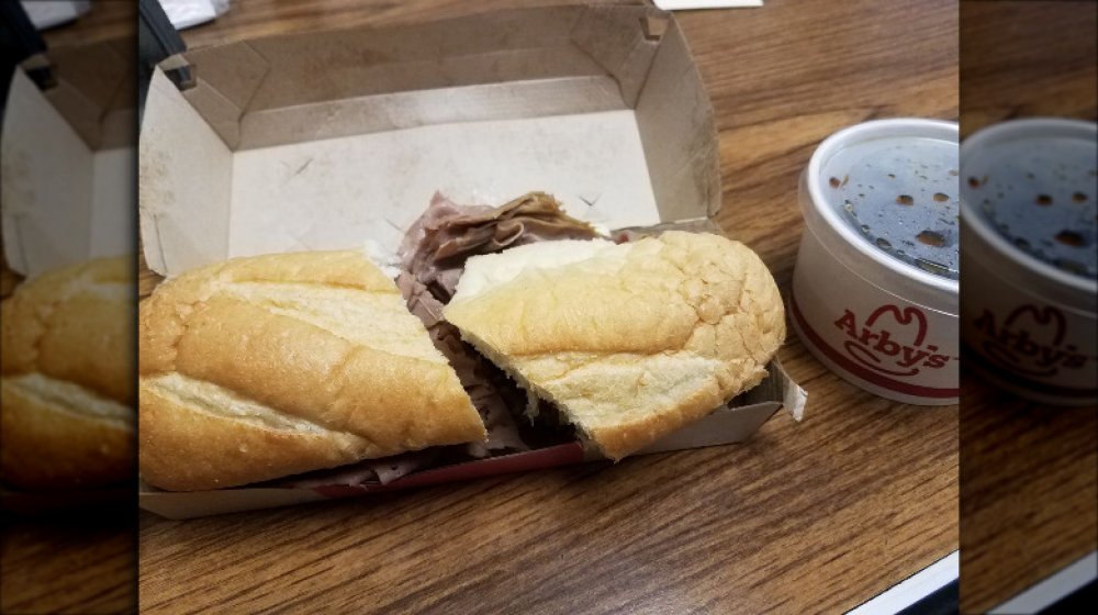 Arby's French Dip 'n Swiss