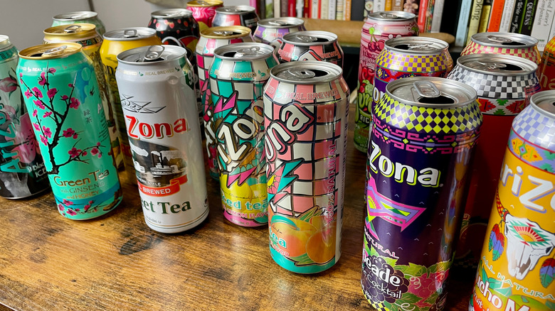 Tasting 24 Arizona tea and drink flavors