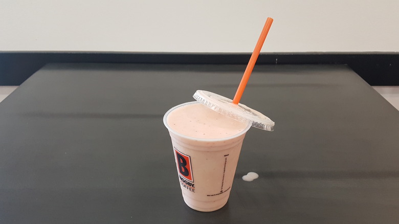 Biggby Banana Berry Creme Freeze