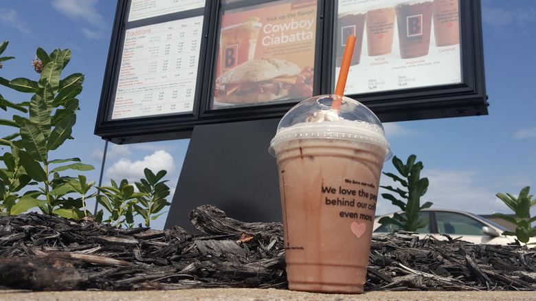 Biggby Iced Chocolate Milk