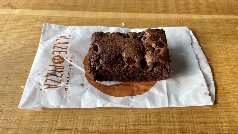 brownie on a bag