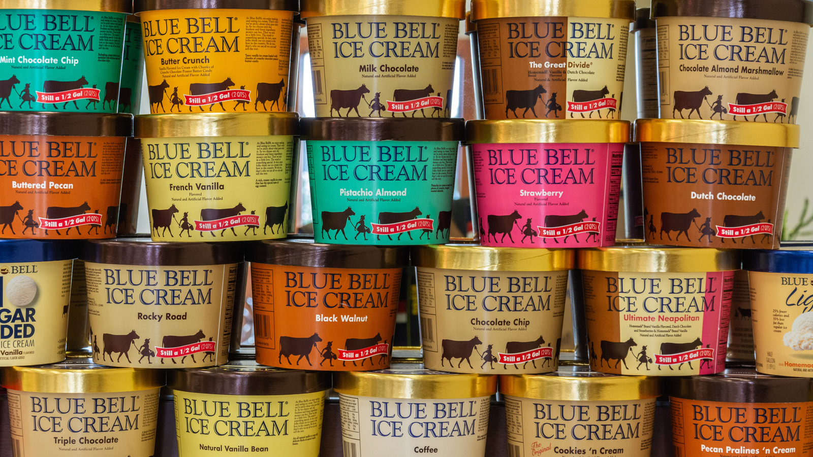  Popular Blue Bell Ice Cream Flavors Ranked Worst To Best