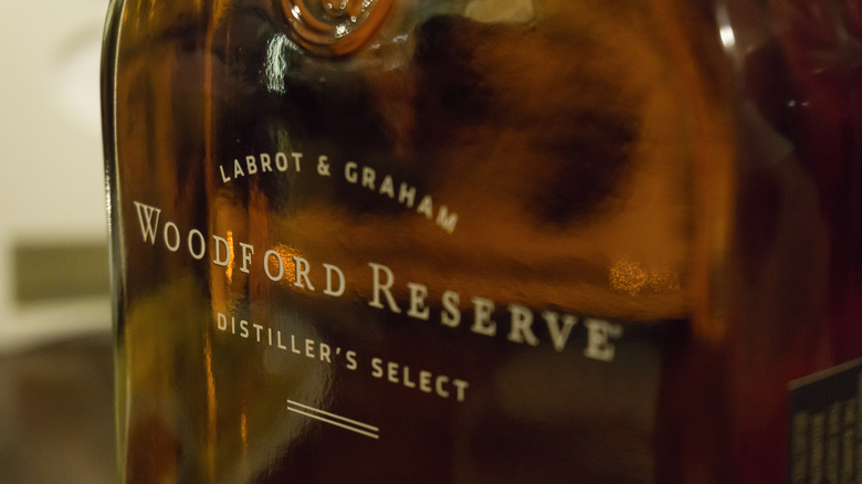 Bottle of Woodford Reserve