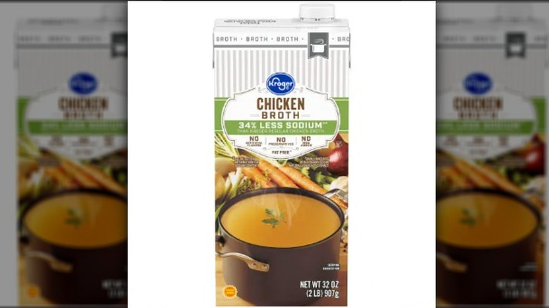 Kroger's Lower sodium chicken broth