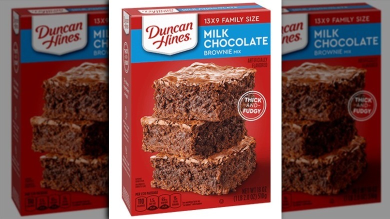 Duncan Hines Milk Chocolate Brownie Mix