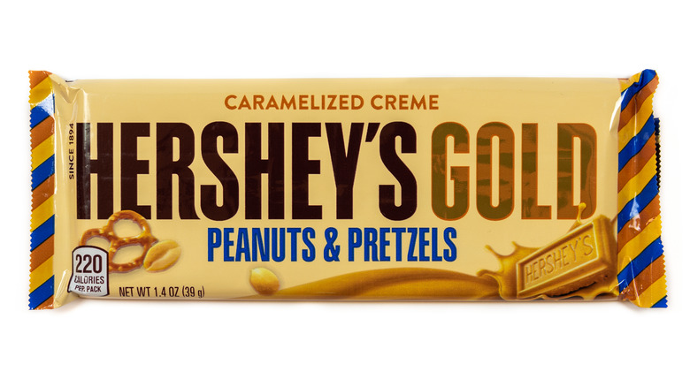 Hershey's Gold candy bar 