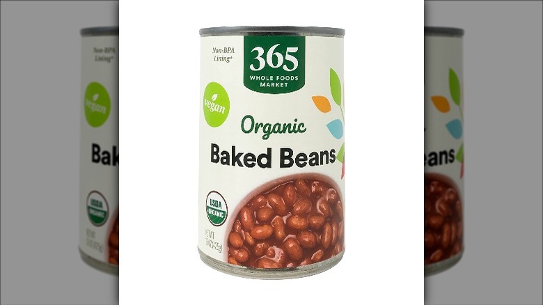 365 Organic Baked Beans can