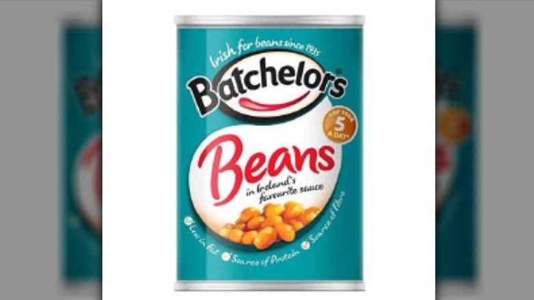 Batchelors baked beans can