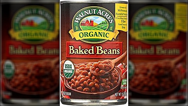 Walnut Acres beans can