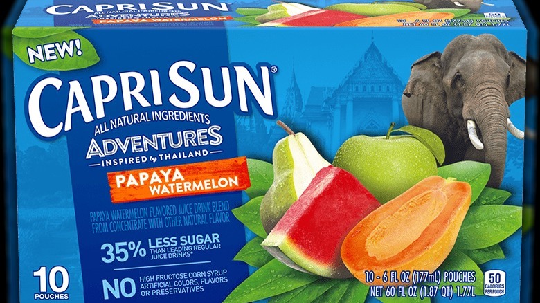 Popular Capri Sun Flavors Ranked Worst To Best