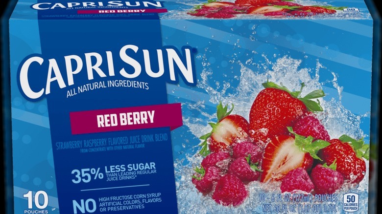 Box of Red Berry Capri Sun