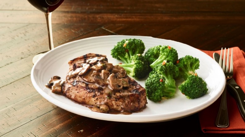 Tuscan-Grilled Pork Chop