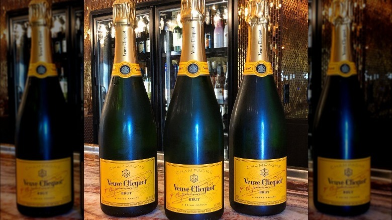 Veuve Clicquot champagne