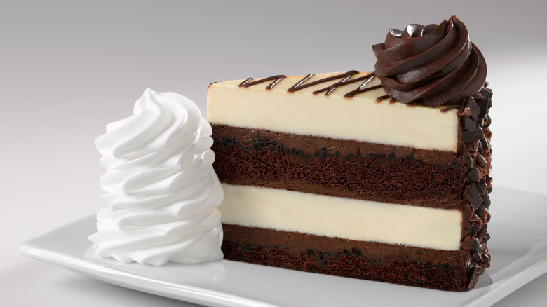 Cheesecake Factory's 30th Anniversary Chocolate Cake Cheesecake.