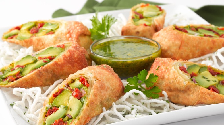 Cheesecake Factory's Avocado Eggrolls.