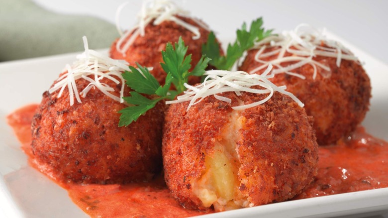 Cheesecake Factory's Fried Mac and Cheese.