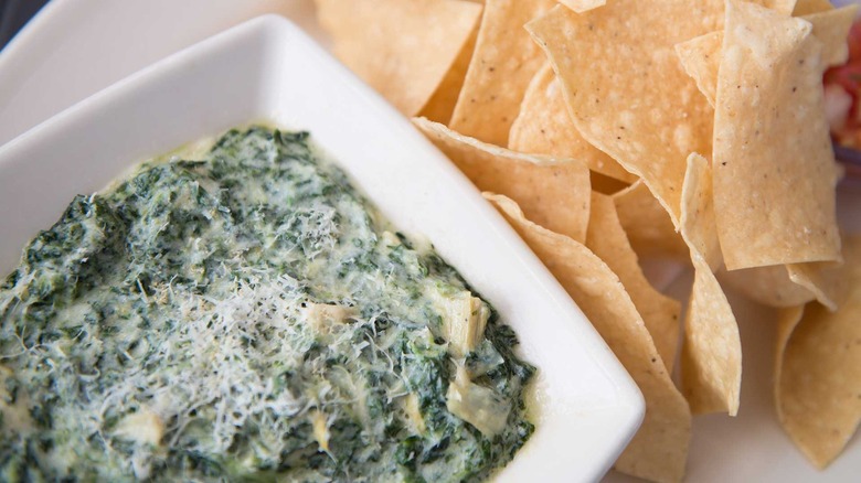 Cheesecake Factory's Hot Spinach and Cheese Dip.