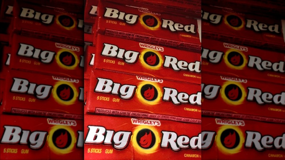 Wrigley's Big Red packs