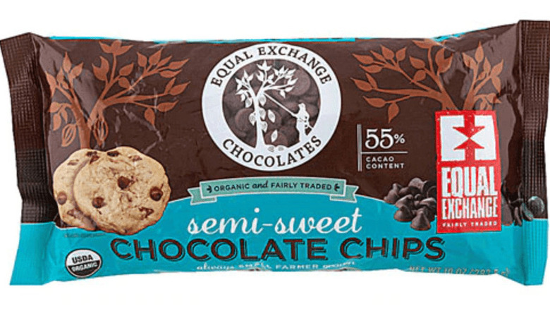Bag of Equal Exchange chocolate chips