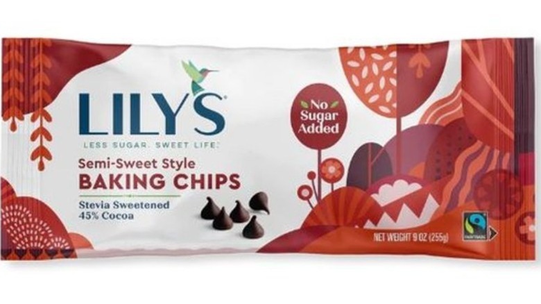 bag of Lily's chocolate chips