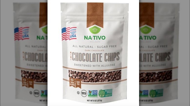 bag of NaTivo chocolate chips