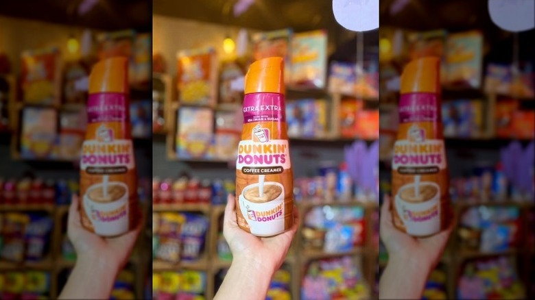 Dunkin' coffee creamer