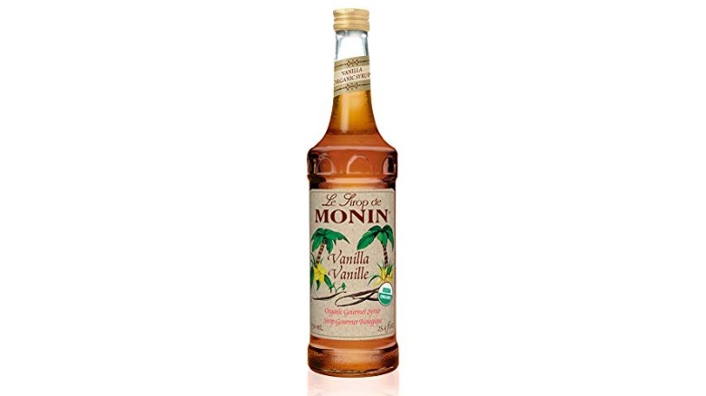 Monin vanilla syrup