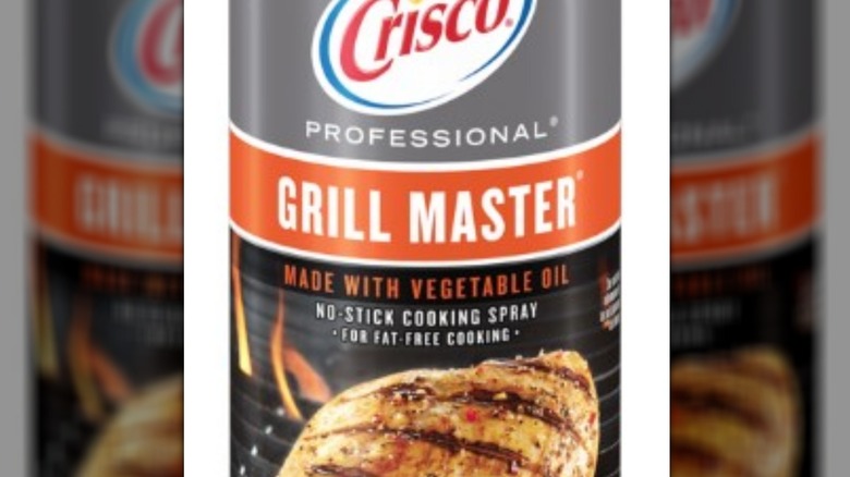 Crisco Grill Master Vegetable Oil label