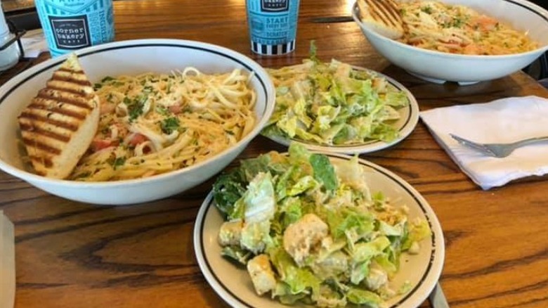 Classic Caesar salad at Corner Bakery Cafe