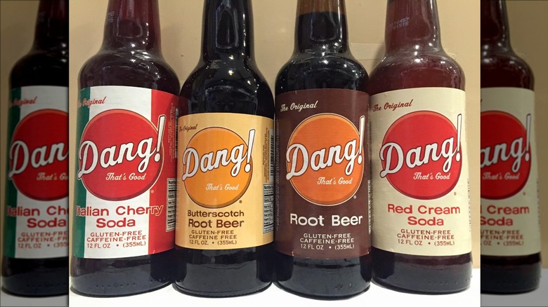 Selection of Dang! sodas