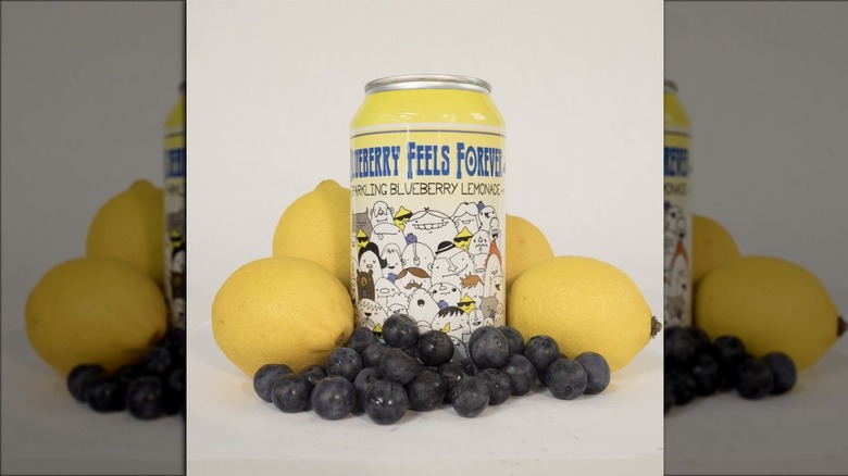 Devil's Foot blueberry lemonade