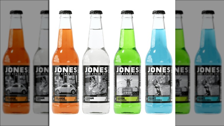 Selection of Jones sodas