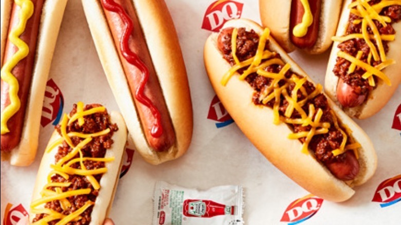 Chili cheese dogs from Dairy Queen