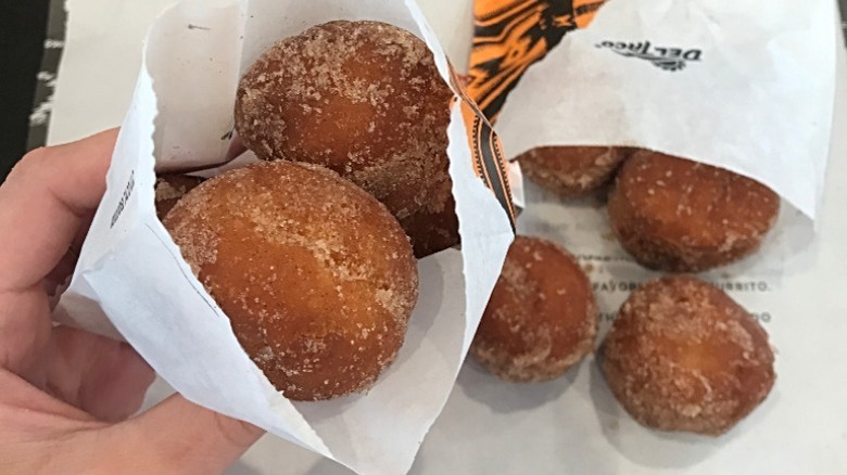 Donut Bites from del taco