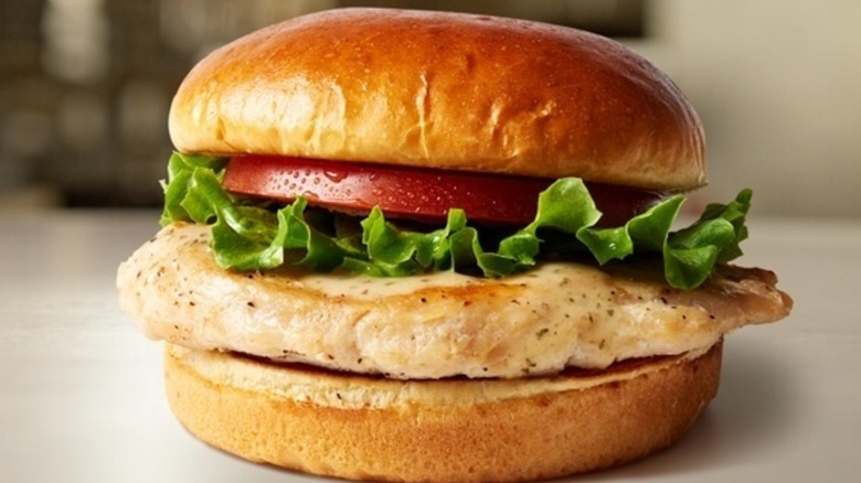 McDonald's artisan grilled chicken sandwich