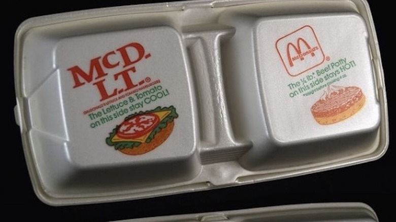 McDLT packaging