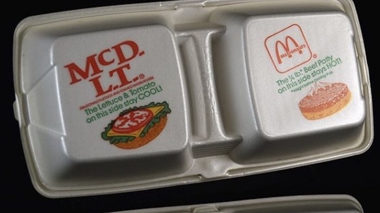 McDLT packaging