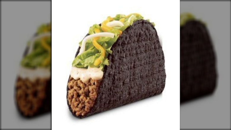 Taco Bell Black Jack taco 