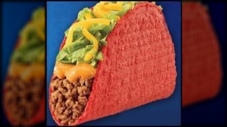 Taco Bell Volcano Taco