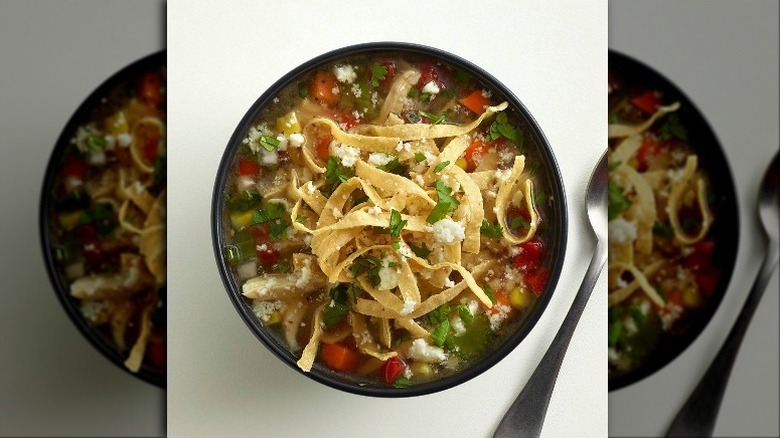 Homemade Tortilla Soup