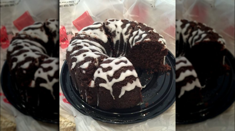 Chocolate Cake fast food dessert from KFC