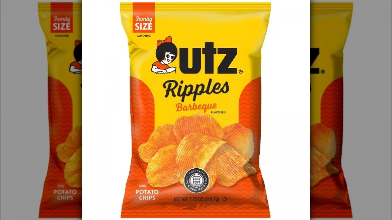 Utz Ripple BBQ Chip