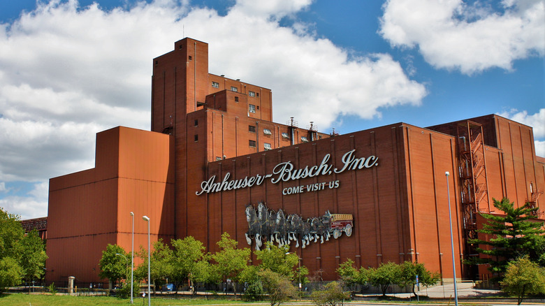 Anheuser-Busch factory exterior