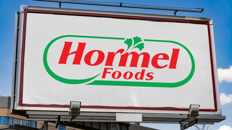 Hormel Foods billboard sign