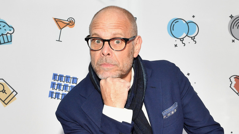 Alton Brown at a Food Network event